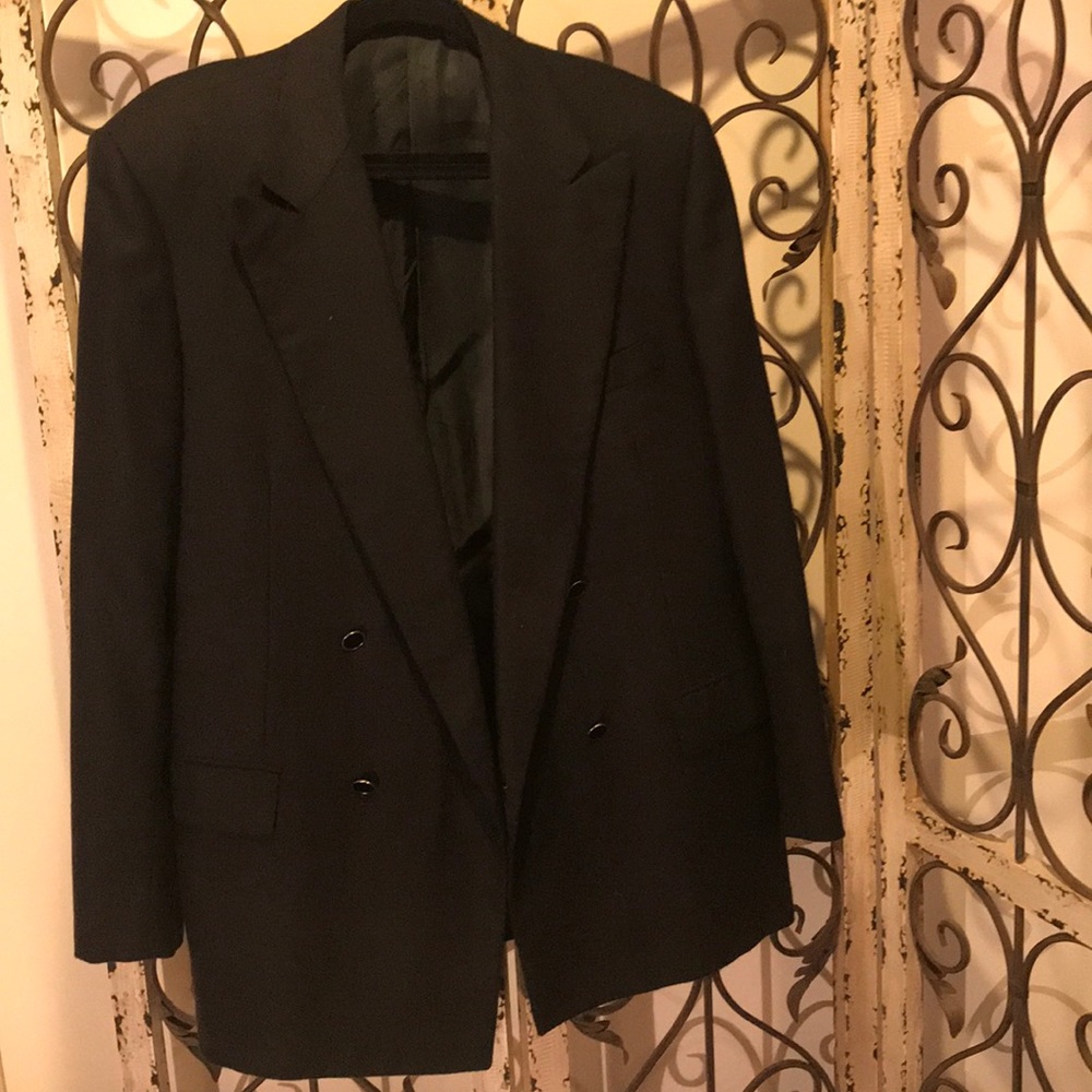 Black cashmere sports jackets/.blazer. Napoleon